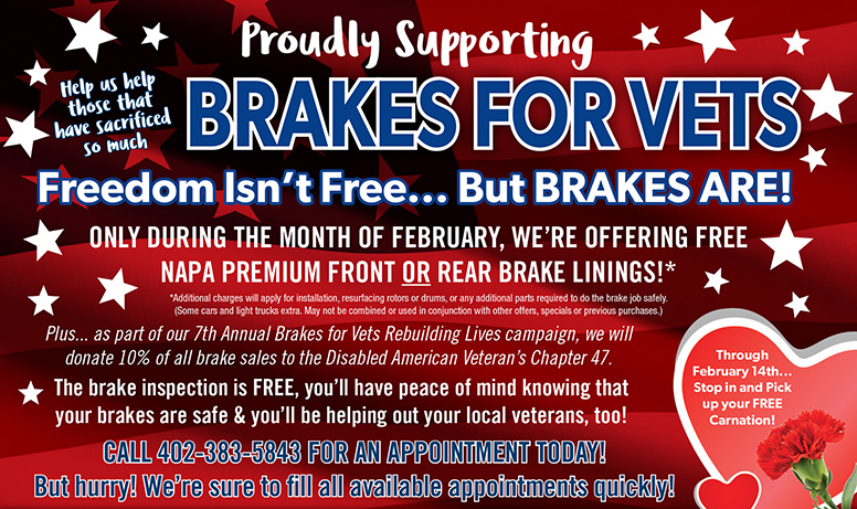 Brakes for Vets | [SITE_TITLE]