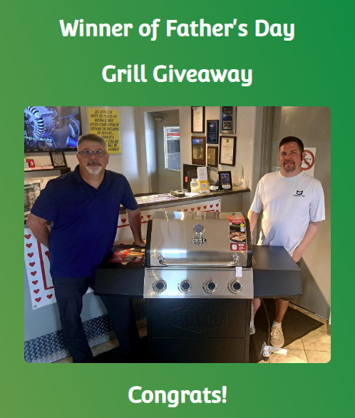 Father's Day Winner | Yeck's Tire & Auto