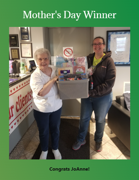 Mother's Day Winner | Congrats JoAnne! | Yeck's Tire & Auto