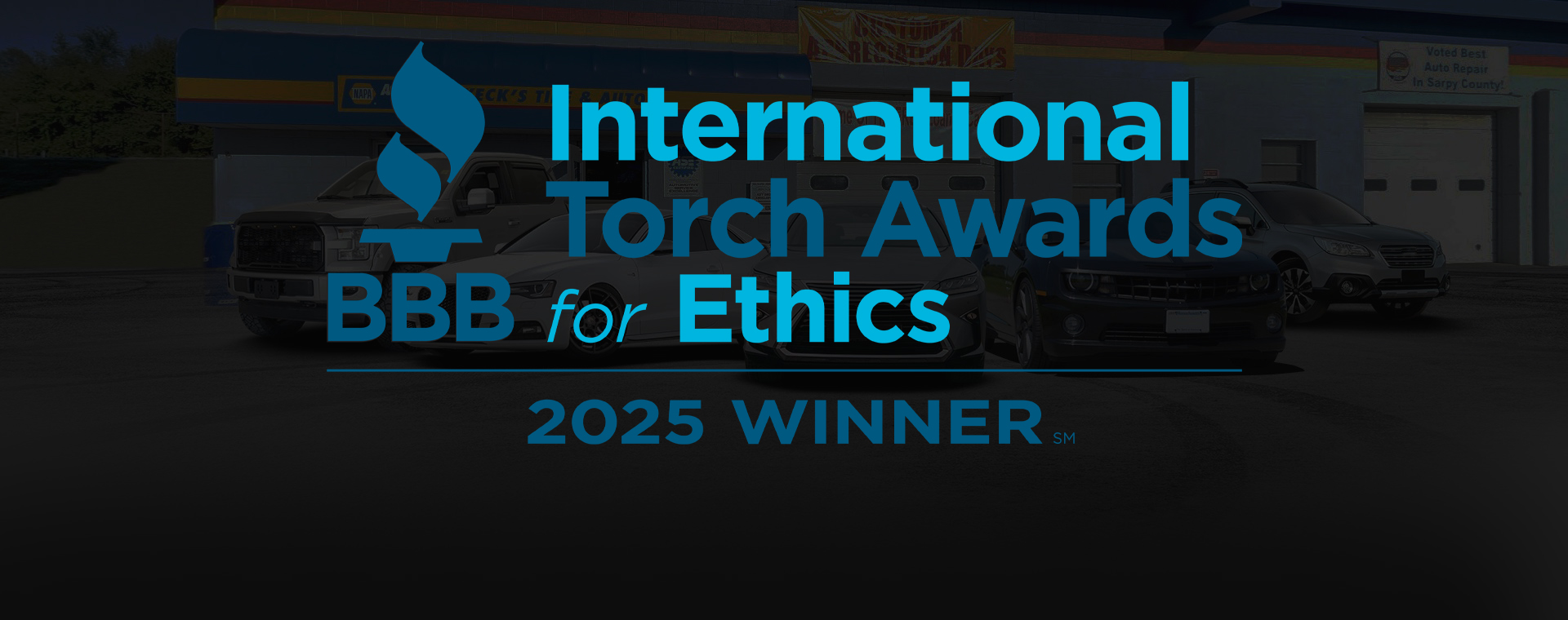 BBB International Torch Awards for Ethics 2025 Winner | Yeck's Tire & Auto